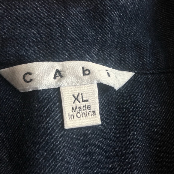 CABI denim shirt/ tunic - Picture 4 of 8